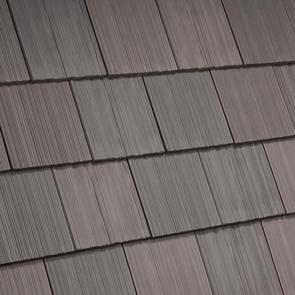 DaVinci Roofscapes Single-Width Shake Weathered Gray Cool Swatch